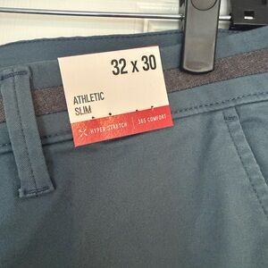 NWT Express Men’s Athletic Slim Pants in Slate Blue